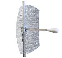 Параболическая сетчатая антенна Параболическая сетчатая антенна усилением 27 дБ. MIG 3G LTE WIFI  MIMO Parabola 2.6-27 для загородного дома купить за 7800 рублей на сайте производителя Миглинк. Мощная антенна Параболическая сетчатая антенна усилением 27 дБ. MIG 3G LTE WIFI  MIMO Parabola 2.6-27 на улицу